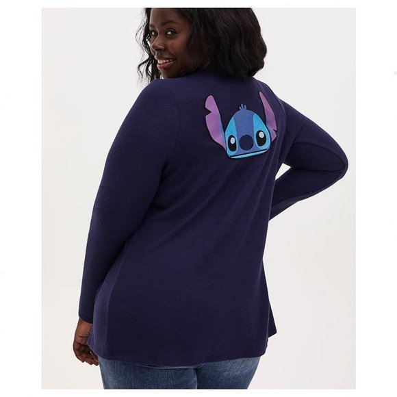 TORRID 2 NWT Disney Stitch Cardigan 2X - Picture 2 of 11